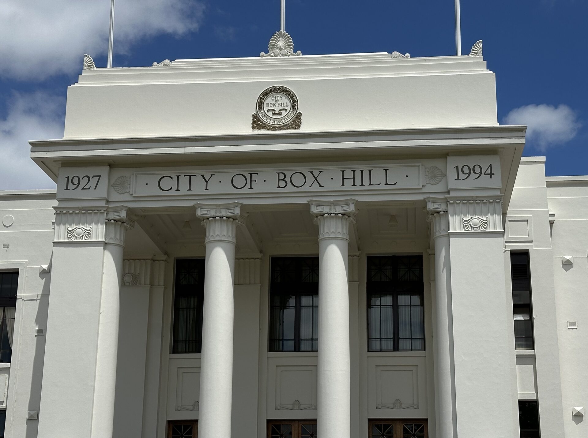 Former City of Box Hill town hall, 11 January 2026