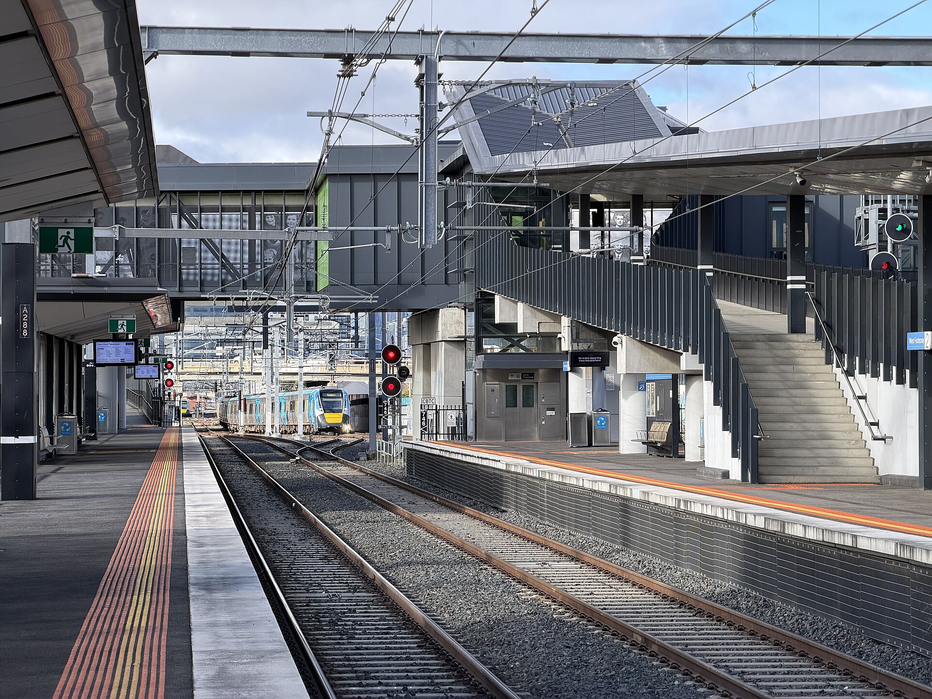 West Footscray station, platform 1, 19 June 2026