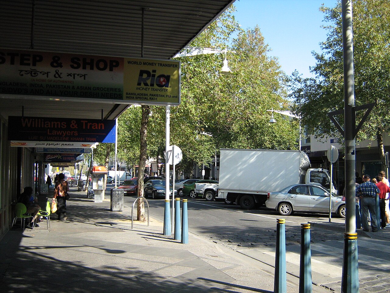 Nicholson Street, Footscray, in April 2008